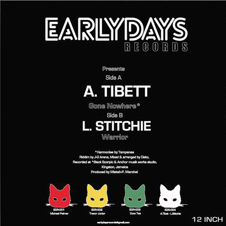 Admiral Tibett / Lieutenat Stitchie [ Gone Nowhere / Warrior ] (EDR004)
